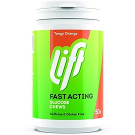 Lift Tangy Orange Fast-Acting Glucose 50 Tablets (Pack of 3)