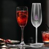 STOBAZA Rose Wine Glass with Rose Inside Wine Goblet Cocktail