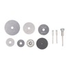 30Pcs Cutting Wheel Discs High Speed Steel Saw Blades with