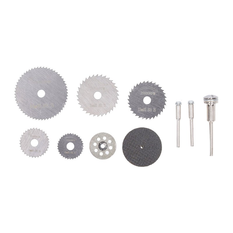 30Pcs Cutting Wheel Discs High Speed Steel Saw Blades with
