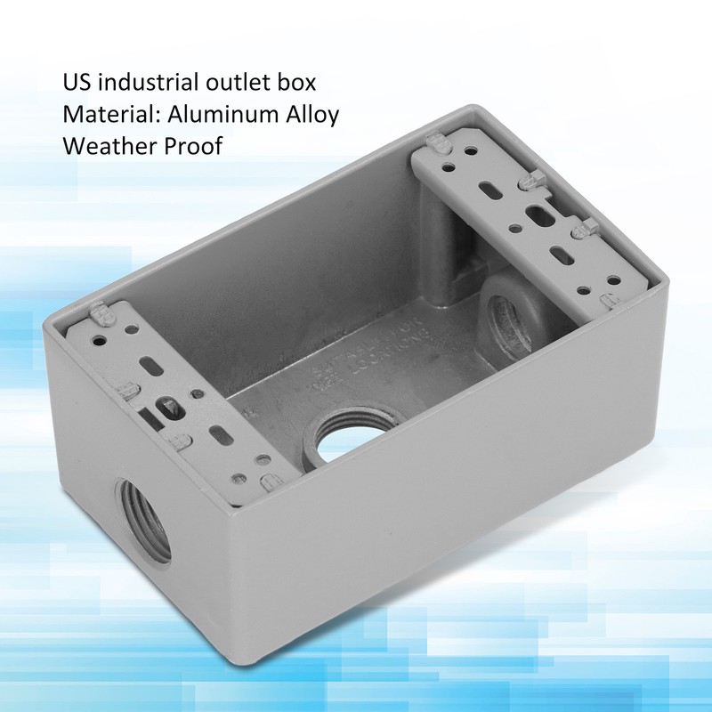 Outlet Box NEMA 10‑50R 14‑50R Industrial Power Socket Case Single