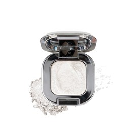 HESBUTY Single Color Eye Shadow, Glitter Eyeshadow, Fluffy Texture, Glitter, Glitter, Shiny, Eye Shadow, Won't Fall Off, Long Lasting Hold (01-Diamond)