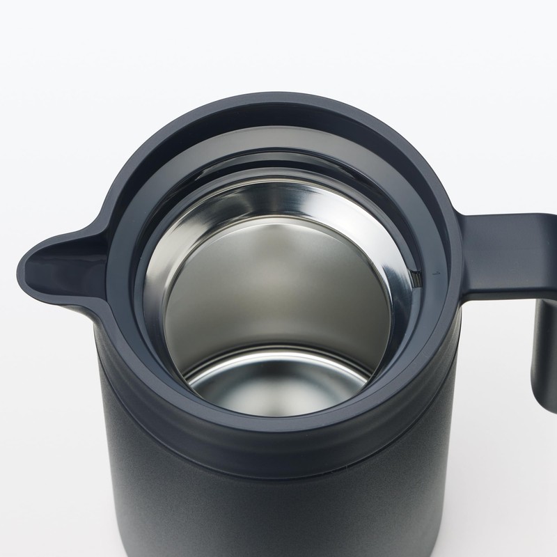 Muji 84334566 Wide Mouth Easy to Wash Hot and Cold