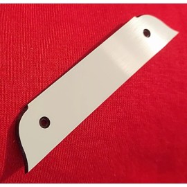 Gibson SG Guitar Tenon Cover Plate - 2 ply White/Black