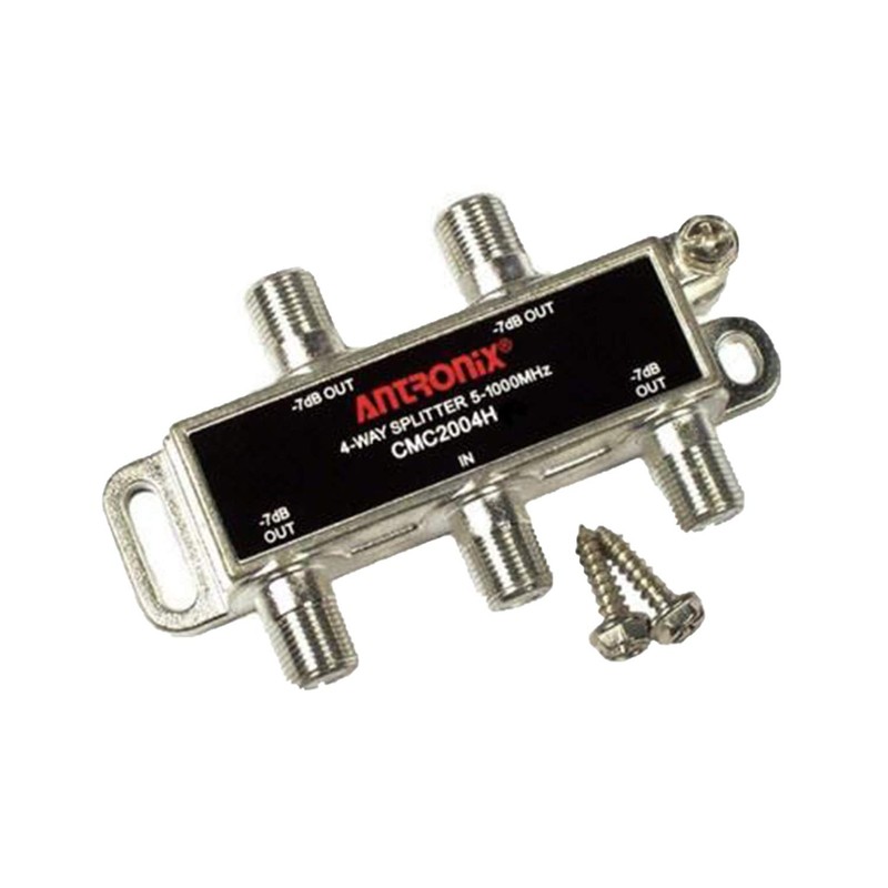 Antronix CMC2004H-A 4-Way Horizontal Splitter -7dB 5-1002 MHz High Performance
