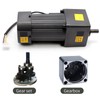 250W 5K 110V AC Gear Motor, Adjustable Variable Gear Reducer