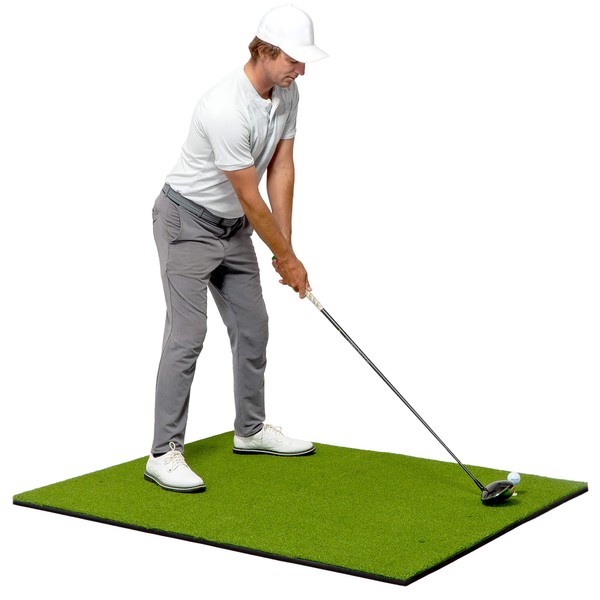 GoSports Golf Hitting Mats Artificial Turf Mats For Indoor/Outdoor Practice - Choose Your Size