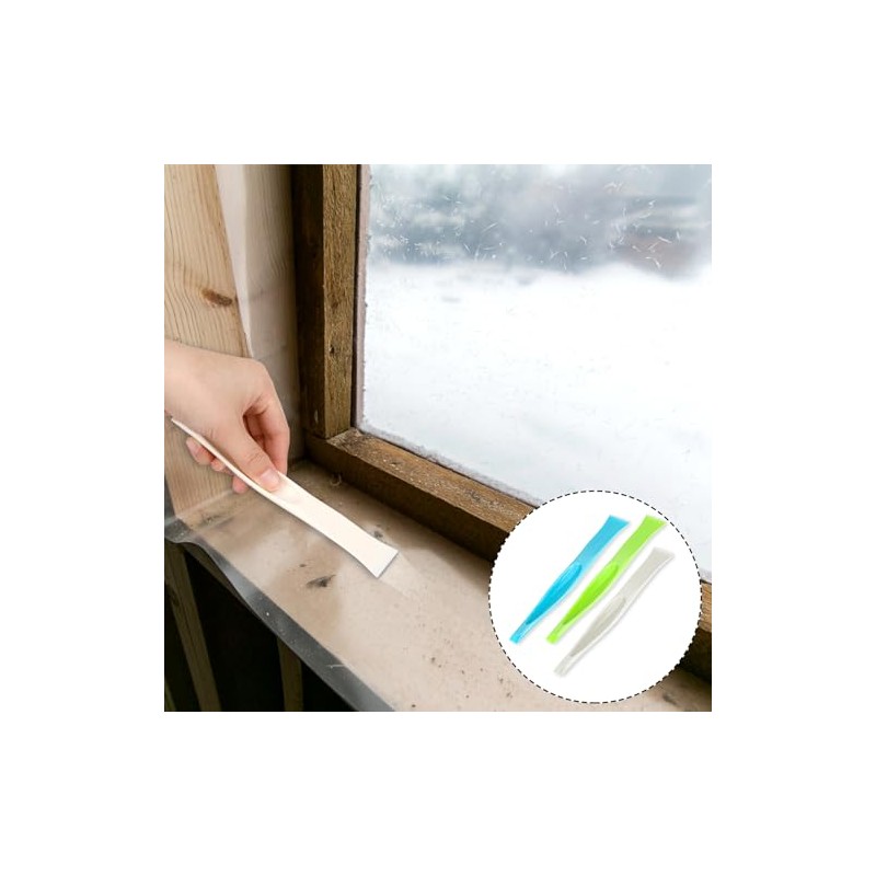 2 in 1 Plastic Scraper Tool,Multi-purpose No-Scratch Scraping Tools Small