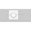 LIGHTEU®, Miboxer 2.4GHz Rotating CCT Scene Remote Control with Magnetic