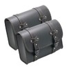 YourKit Motorcycle Side Bag Touring Rear Bag Leatherette Waterproof (1)