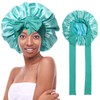 AWAYTR Satin Bonnet Silk Like Bonnets for Sleeping Sleep Cap