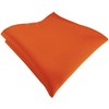 TigerTie Satin Pocket Square Plain Polyester 26 x 26 cm,