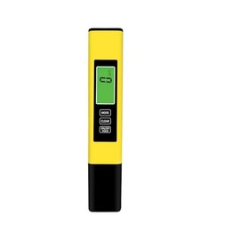 4 in 1 TDS Meter Digital Water Tester, 0-9990PPM TDS Water Tester, Accurate Digital TDS Meter for Drinking Water RO/DI System Aquarium, Yellow, 7 Inch