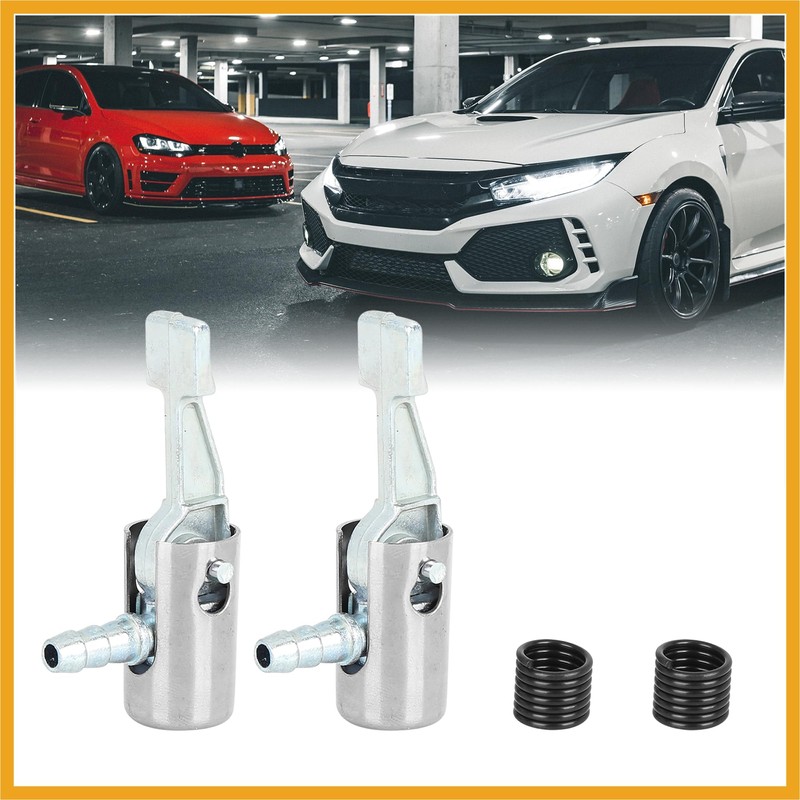 Partuto 6mm Air Chuck Air Hose Inflator Adapter for Car
