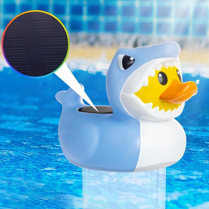 Solar Chlorine Floater - Smart Floating Pool Chlorine Dispenser,Energy-Saving Dispenser