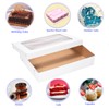 Huoshange 26.5x19.5 x 5 Inches 6 Pack Full Sheet Cake