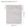 PATIKIL 6"x5" Coin Sacks Bag, 12 Pack Bank Coin Deposit