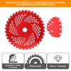 HK 2 Pack 9" x36T Carbide Tip Brush Cutter Blades
