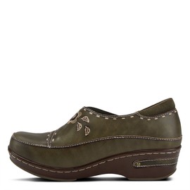 L'artiste by Spring Step Women's Burbank Mule, Black, 39 EU/8.5 M US