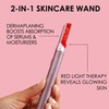 JAPONESQUE SKINTherapy LumeBlade Facial Dermaplane Razor with Soothing, Red Light