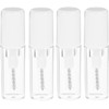 4 Piezas Gel Transparente para Cejas y Pestañas Mini Plástico