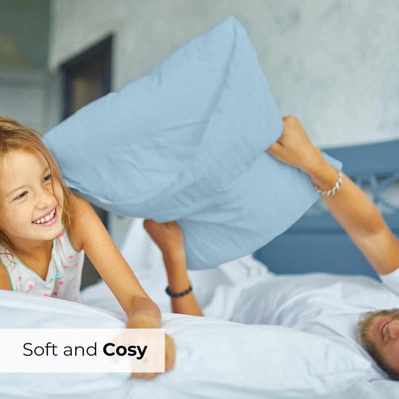 Standard Size Pillow Cases Set of 4 - Extra Soft