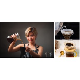 Cone Filters #4 for Coffee Makers - Tear-Resistant Paper, Sustainable Material, 12-Cup Compatibility - Say Goodbye to Coffee Grounds in Your Brew (300, white)