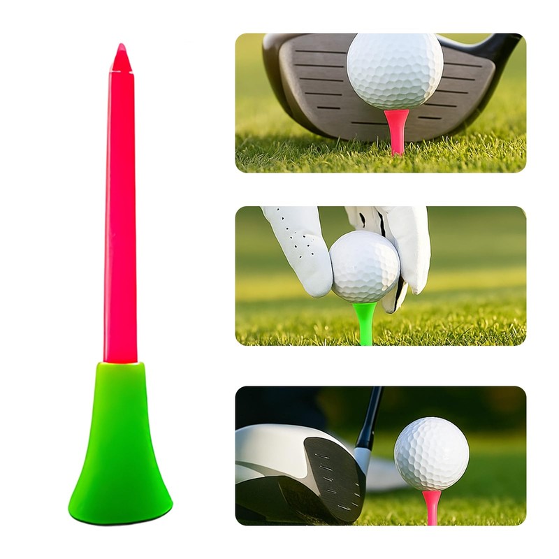 GZGRYTRC Golf Tees 60pcs, Premium Golf Accessories for Men, Mixed