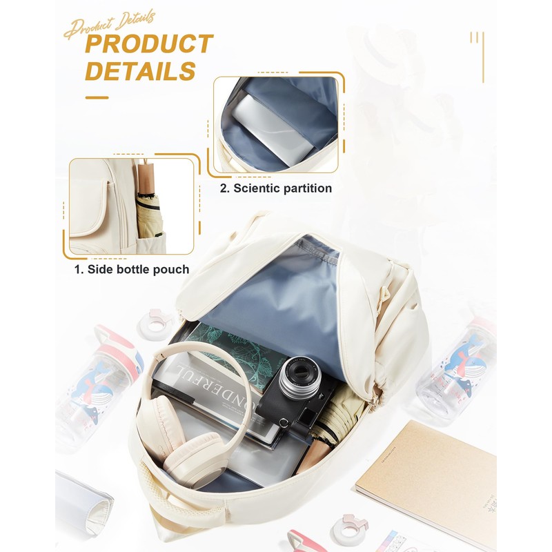School Backpack for Women Men High School Bag for Boys