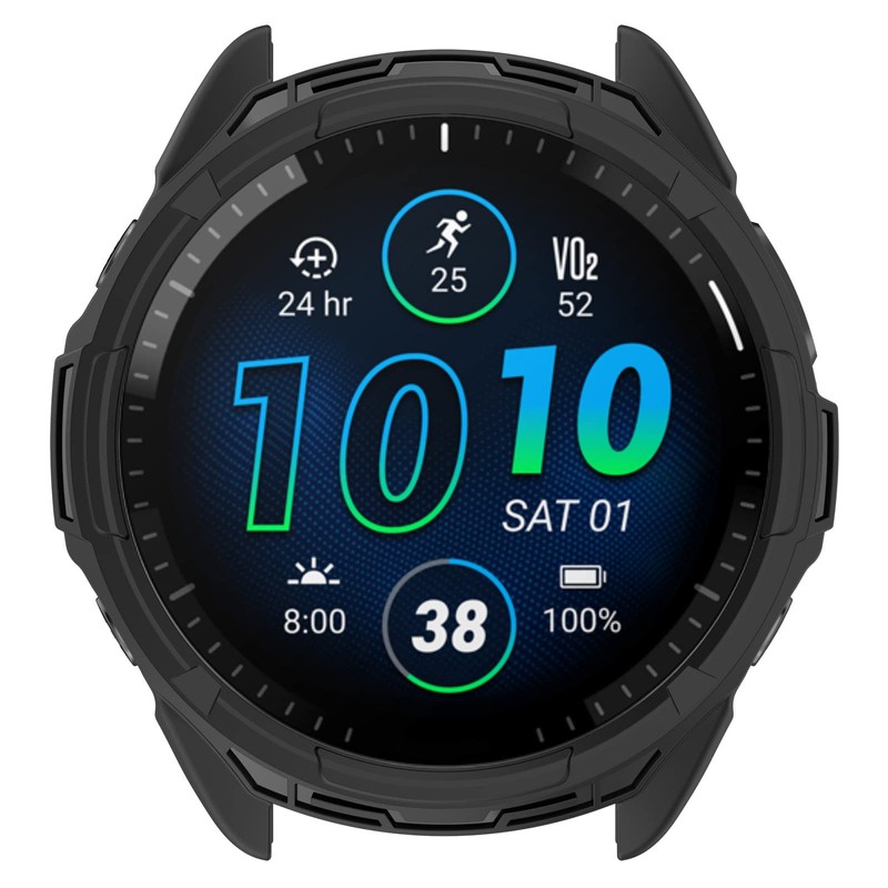 Case Cover Compatible with Garmin Forerunner 965, Disscool Soft Anti