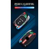 HIBEYO 3 Button Key Fob Cover Compatible with Honda Civic