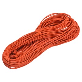 MECCANIXITY Elastic Cord Stretchy String 2mm 49 Yards Orange for Crafts, Jewelry Making, Bracelets, Necklaces, Beading