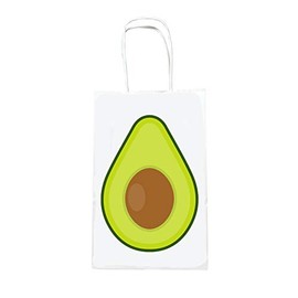 Crafty Cue (ONE) Avocado Bag, Avocado Goody Bags, Avocado Party Bags, Avocado Birthday Favors, Avocado Party Supplies