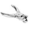 Hole Punch Plier Zinc Alloy Sliver Handheld Paper Puncher Tool