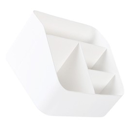 Ciieeo Vanity Organizer Makeup Holder Pen Organizer for Desk Storage Box for Office Grids Storage Case