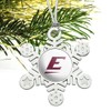 GRAPHICS & MORE Eastern Kentucky Secondary Logo Metal Snowflake Christmas
