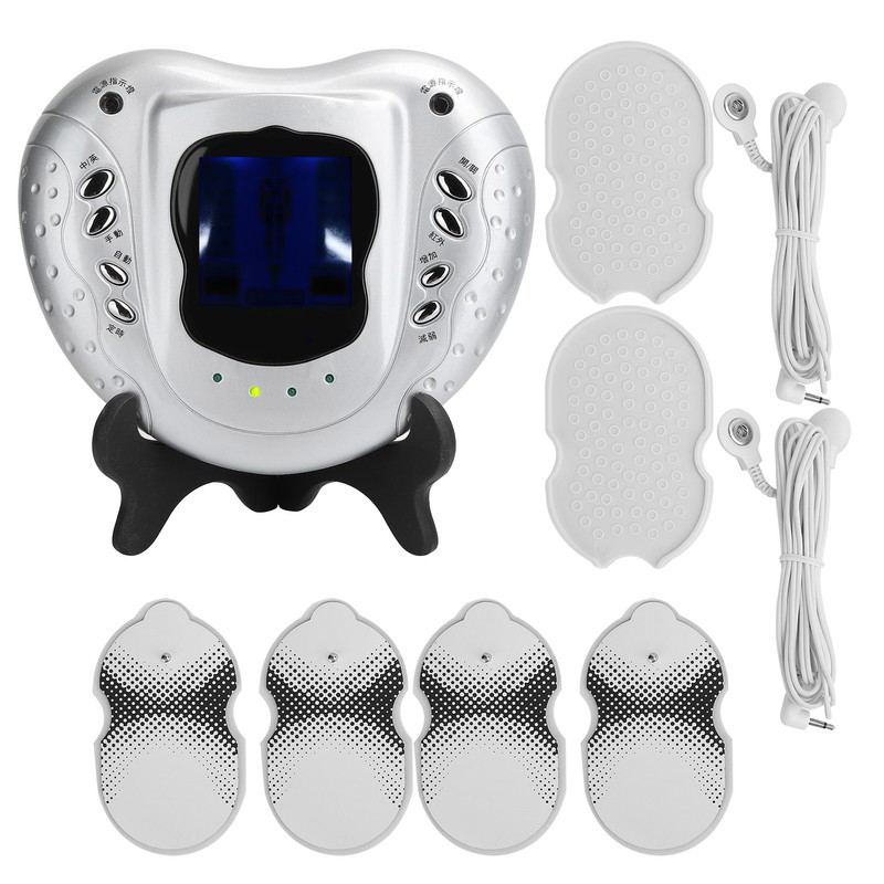 Multifunctional Electric Pulse Massager Electrode Pads TENS Body Muscle Stimulator