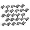 iplusmile Lar Panel Cable Clamp 50pcs Stainless Cable Clamps White