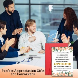Appreciation Cards Back to School Gifts for Teachers Thank You Gifts for Women Men Retirement Birthday Gift for Coworkers Pastor Employee Boss Lady Goodbye Leaving Boss Day Work Anniversary Christmas