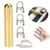 4Pcs Finger Picks 1Pc Tone Bar Metal Stainless Steel Musical