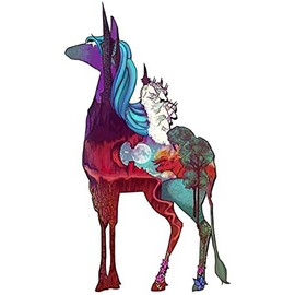 SS&Ds- Last Unicorn - Vinyl Decal Sticker 5.5 x 3.25 Inch for Cars, Trucks, Motorcycles, Boats & Laptops-SS&Ds -1166