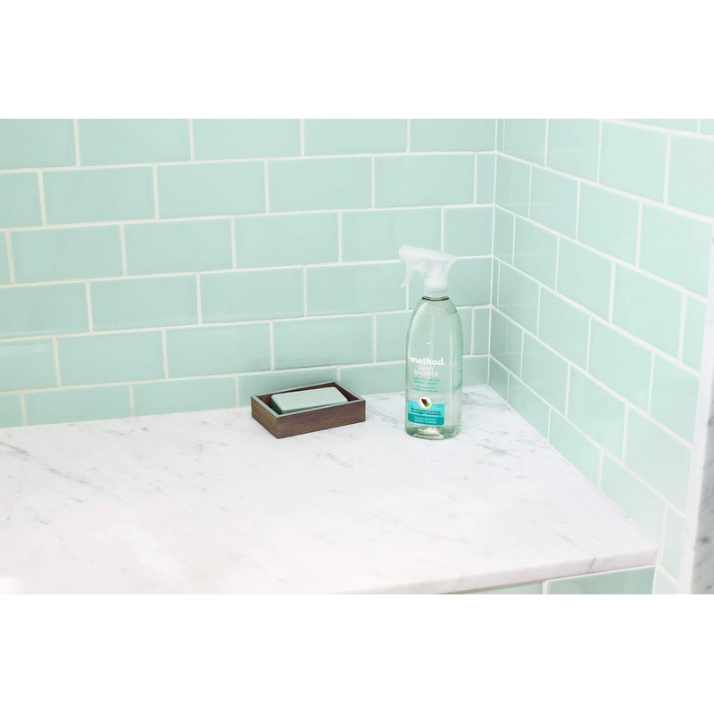 Method Daily Shower Cleaner Refill, Eucalyptus Mint, For Showers, Tile,