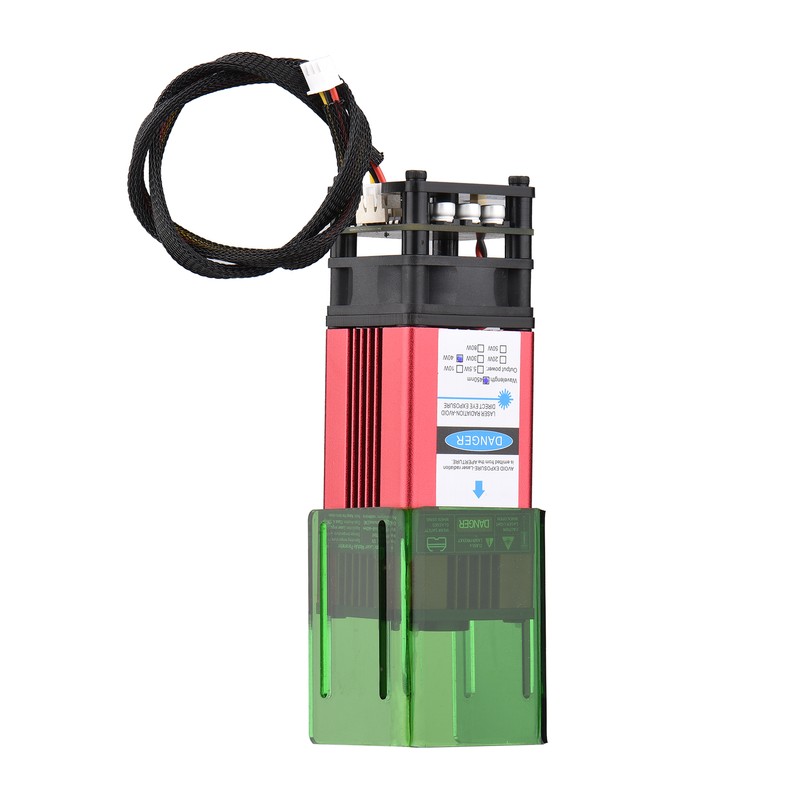 450nm 40W Laser Module with Protective Cover Fixed Focal Length