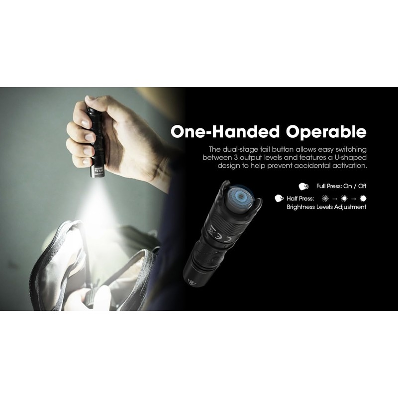 Nitecore MT1A Pro 800 Lumen EDC Flashlight Penlight, Compatible with