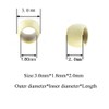 KOCONI Nano rings Nano beads Micro Rings Micro Beads Rings