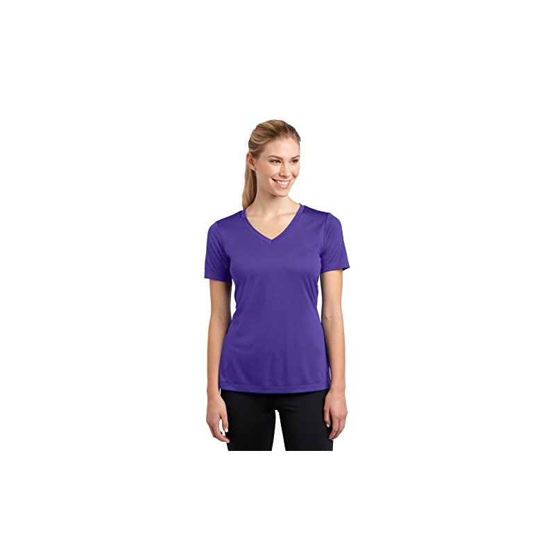 V-Neck Tee (LST353) Purple, 2XL