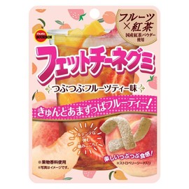 ブルボン フェットチーネグミつぶつぶフルーツティー味 47g×10袋