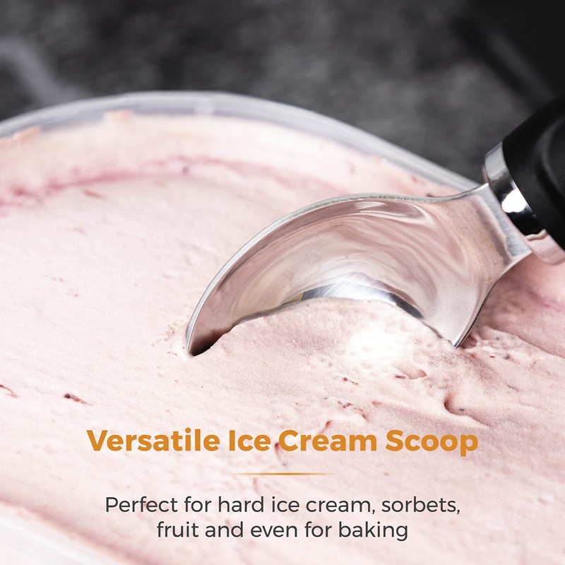 Tower T832215 Precision Plus Ice Cream Scoop, Ergonomic Design, Softtex