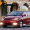 Nilight Fog Lights Assembly Compatible with 2003 2004 Toyota Corolla
