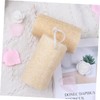 Healvian 2pcs Natural Loofah Bath Scrubber Exfoliating Gourd Towel for